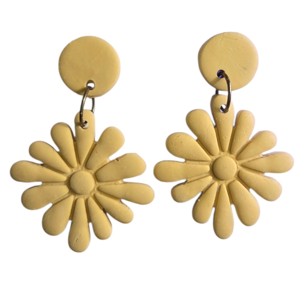 Boho Dangle Earrings, Minimalist Earrings - Picture 2 of 2